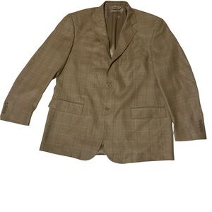 Pronto.Uomo size 42R Men's Tan Blazer